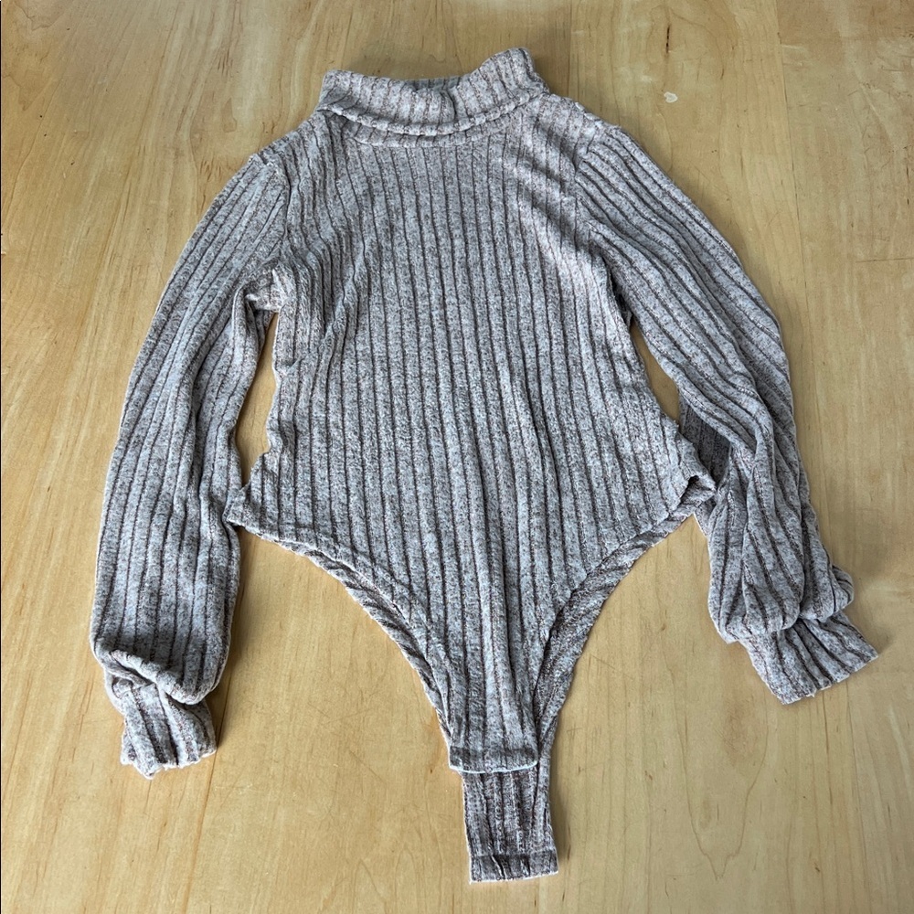 SHEIN Brown Bodysuit